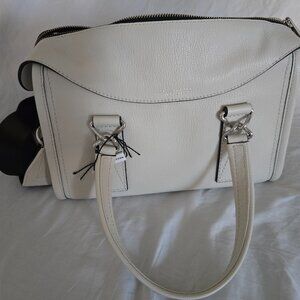 Marc Jacob's White Leather Handbag